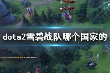 《dota2》雪碧战队国家介绍