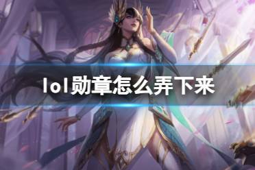 《lol》勋章弄下来方法