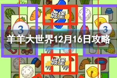 羊羊大世界12月16日攻略