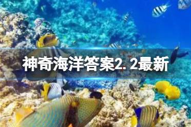 以下哪种海洋动物有“海中哥斯拉”之称 神奇海洋答案2.2最新