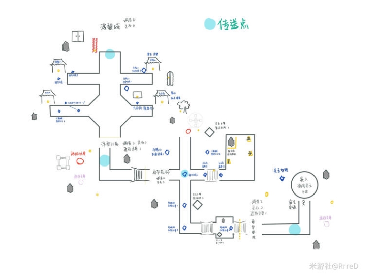 未定事件簿红尘共长生浮黎城攻略 浮黎城区域通关路线图[多图]