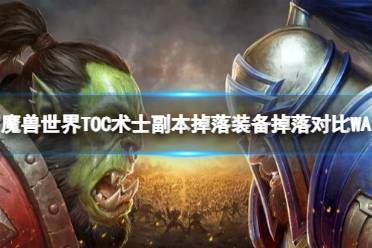 《魔兽世界》TOC术士副本掉落装备掉落对比WA介绍