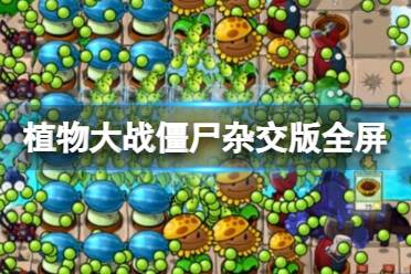 《植物大战僵尸杂交版》全屏设置方法