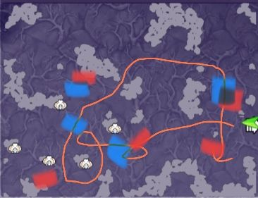 阿瑞斯病毒2迷雾森林怪物分布图 迷雾森林牛鹿在哪